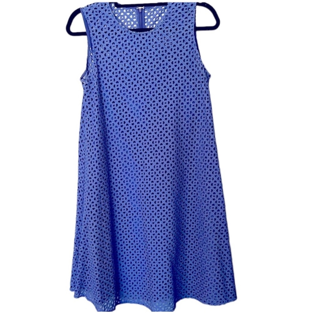 Donna Morgan Sleeveless Trapeze Dress with Matching Lining Size 6